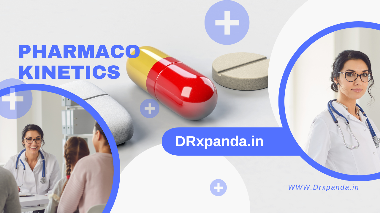 Pharmacokinetics of drugs refers to the study of how drugs are absorbed, distributed, metabolized, and eliminated in the body, helping determine the drug's action, duration, and dosage regimen for optimal therapeutic outcomes.